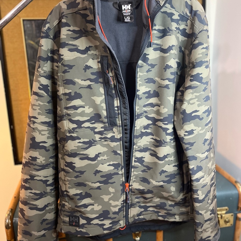 Helly Hansen Kensington Hooded Softshell Camo Jacket